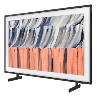 65" The Frame LS03HA 4K Samsung Vision AI Smart TV (2026) R-Perspective2 Black 