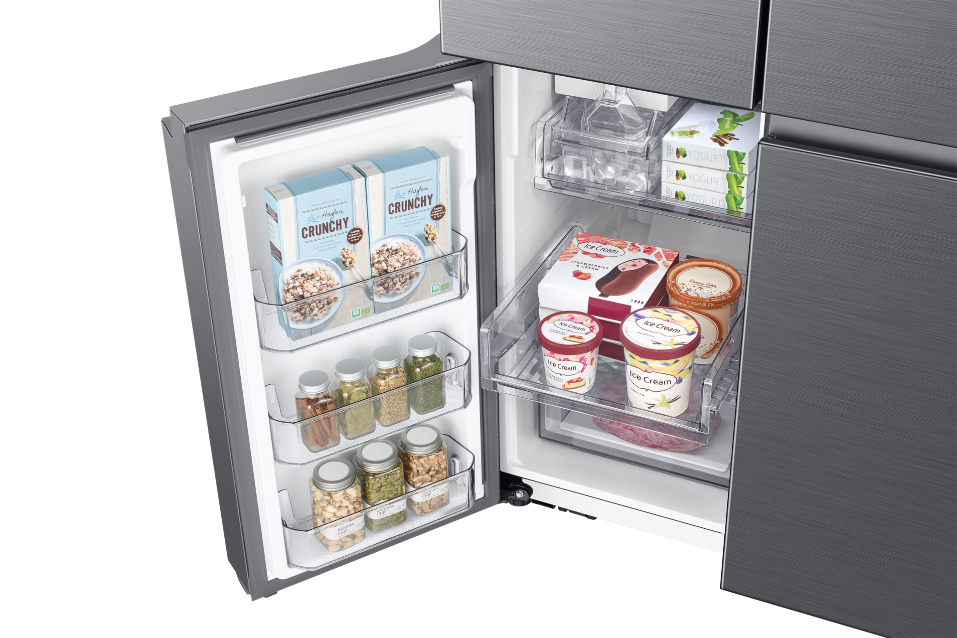 freezer-sliding-shelf-detail Silver