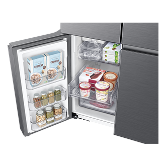 freezer-sliding-shelf-detail Silver