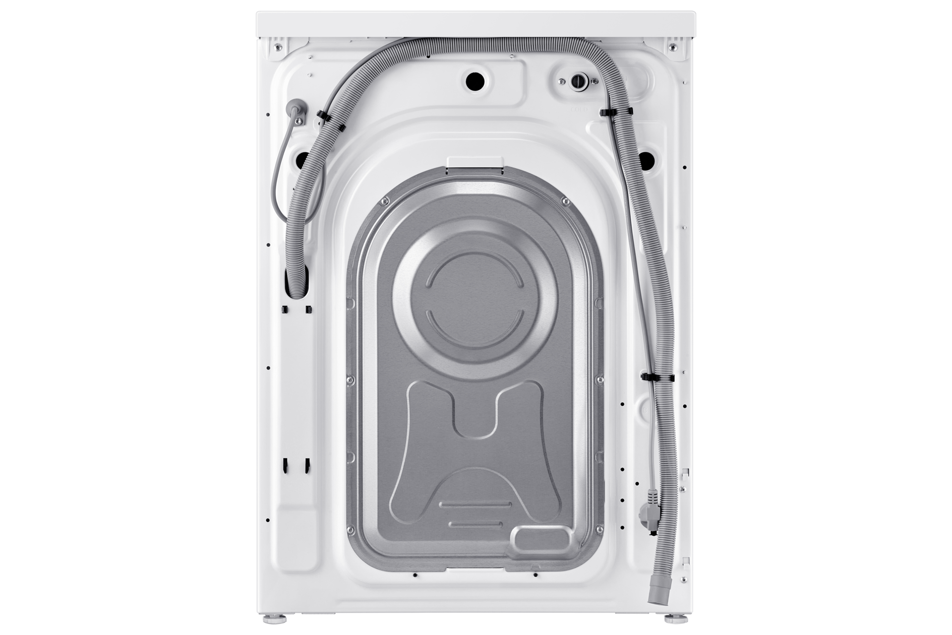 Laundry WW5000F with SmartThings AI Energy mode and Grade A Energy Efficiency Back White 