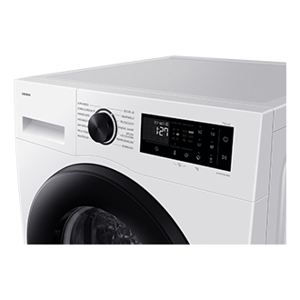 Laundry WW5000F with SmartThings AI Energy mode and Grade A Energy Efficiency Panel-Control White 