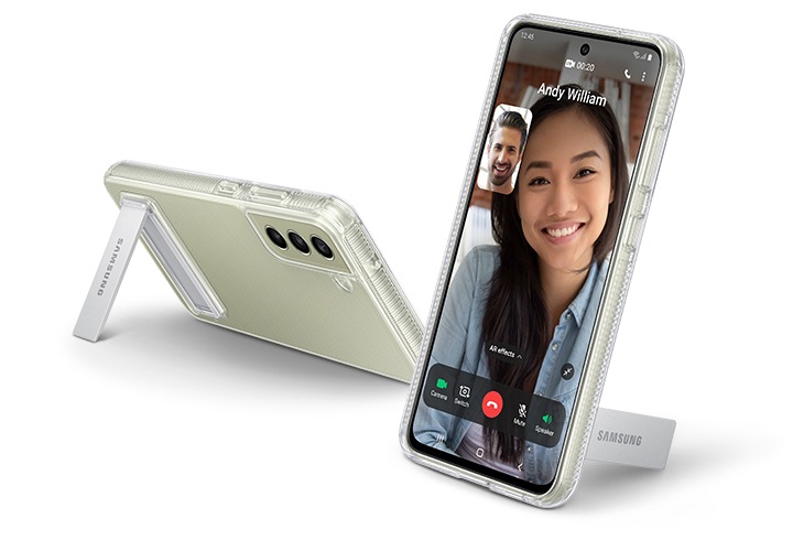 Clear Standing S21 Samsung Cover Galaxy S21 FE 5G Clear Standing