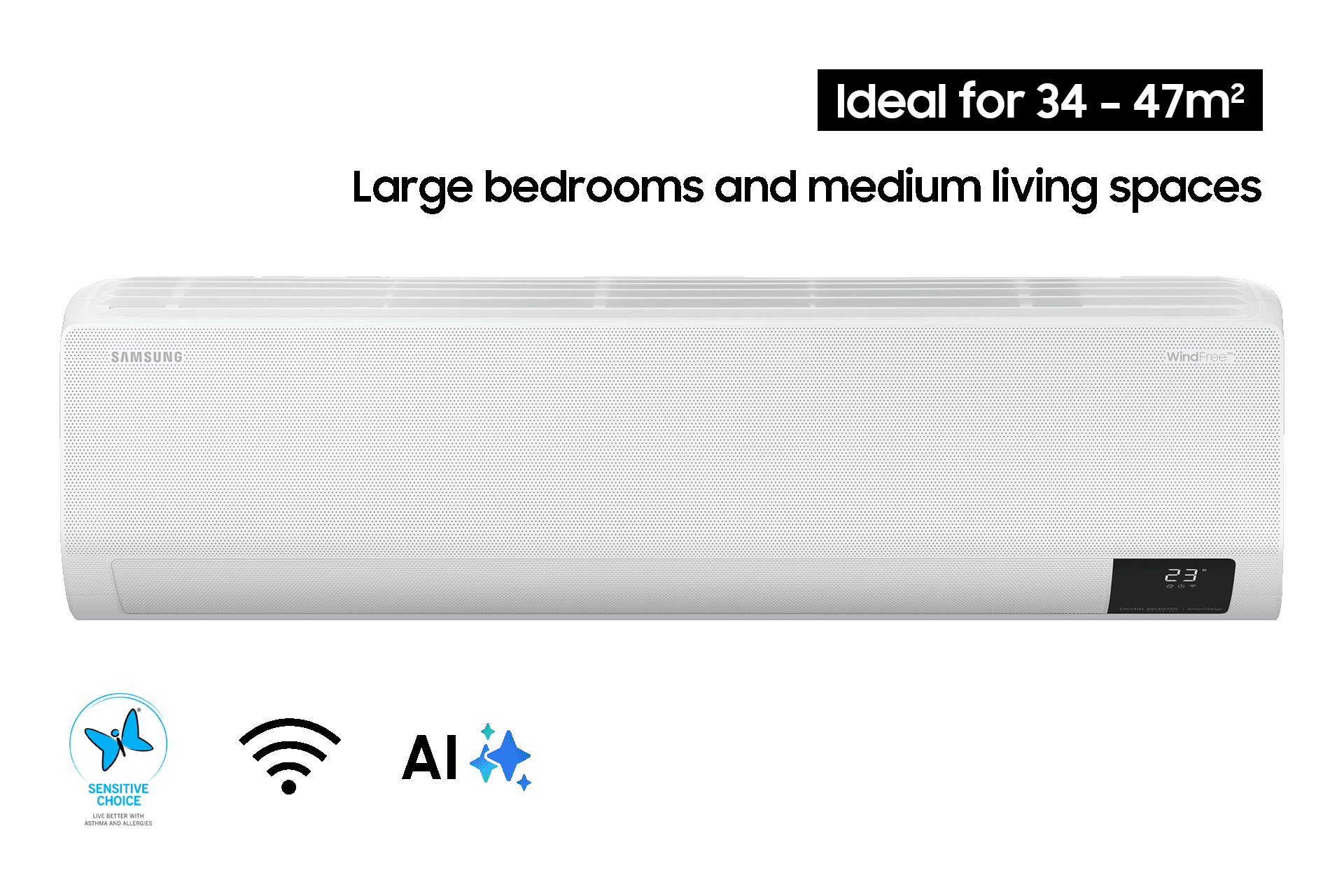 AI Smart AIRISE WindFree™ Purification System