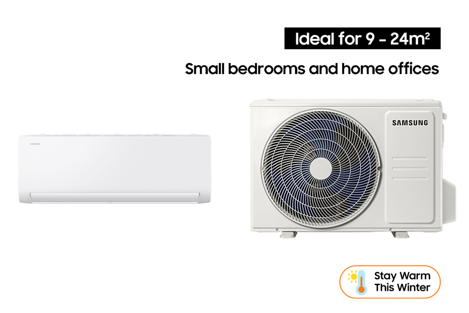 AR40 Reverse Cycle Split System Wi-Fi 2.5kW White