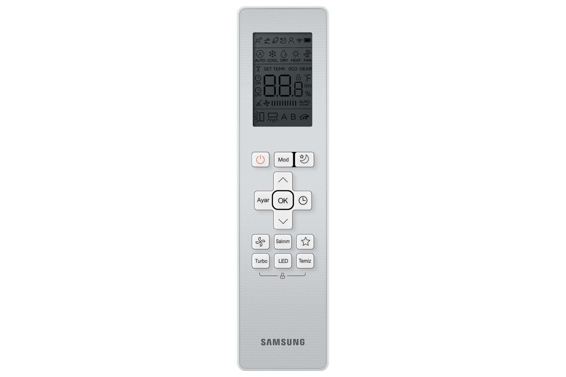 AR40 Fast Cooling Wi-Fi Split System Remote-On White 
