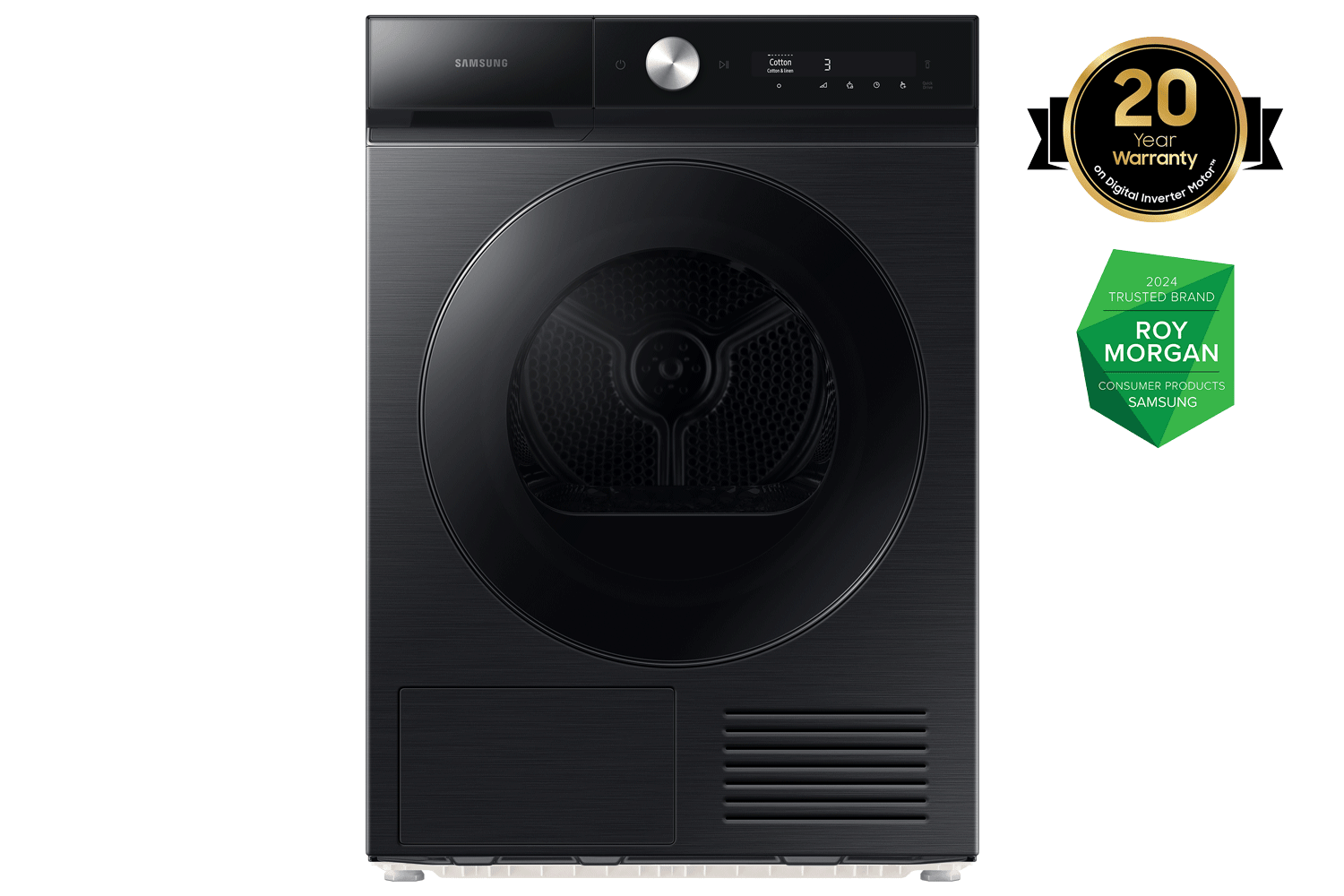 9kg BESPOKE Smart Heat Pump Dryer with AI Dry - DV90BB9440GB