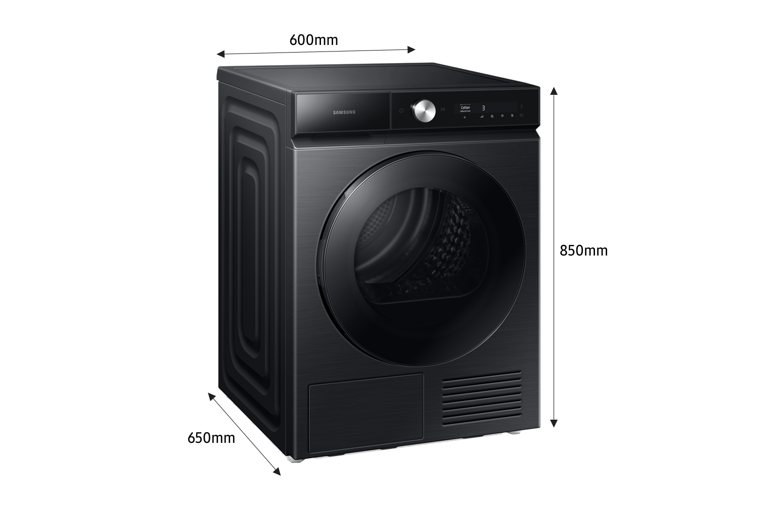 9kg BESPOKE Smart Heat Pump Dryer with AI Dry - DV90BB9440GB