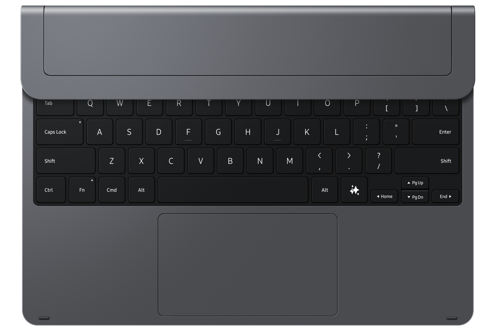 Pro Keyboard for Galaxy Tab S12+ Front Gray 