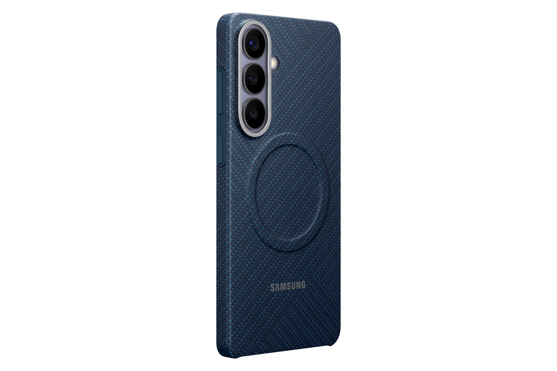 Galaxy S26+ Carbon Magnet Case Dynamic Dark Blue 