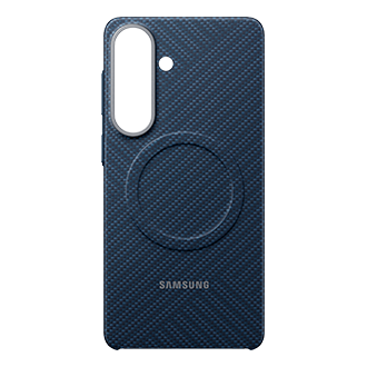 Galaxy S26+ Carbon Magnet Case Front2 Dark Blue 