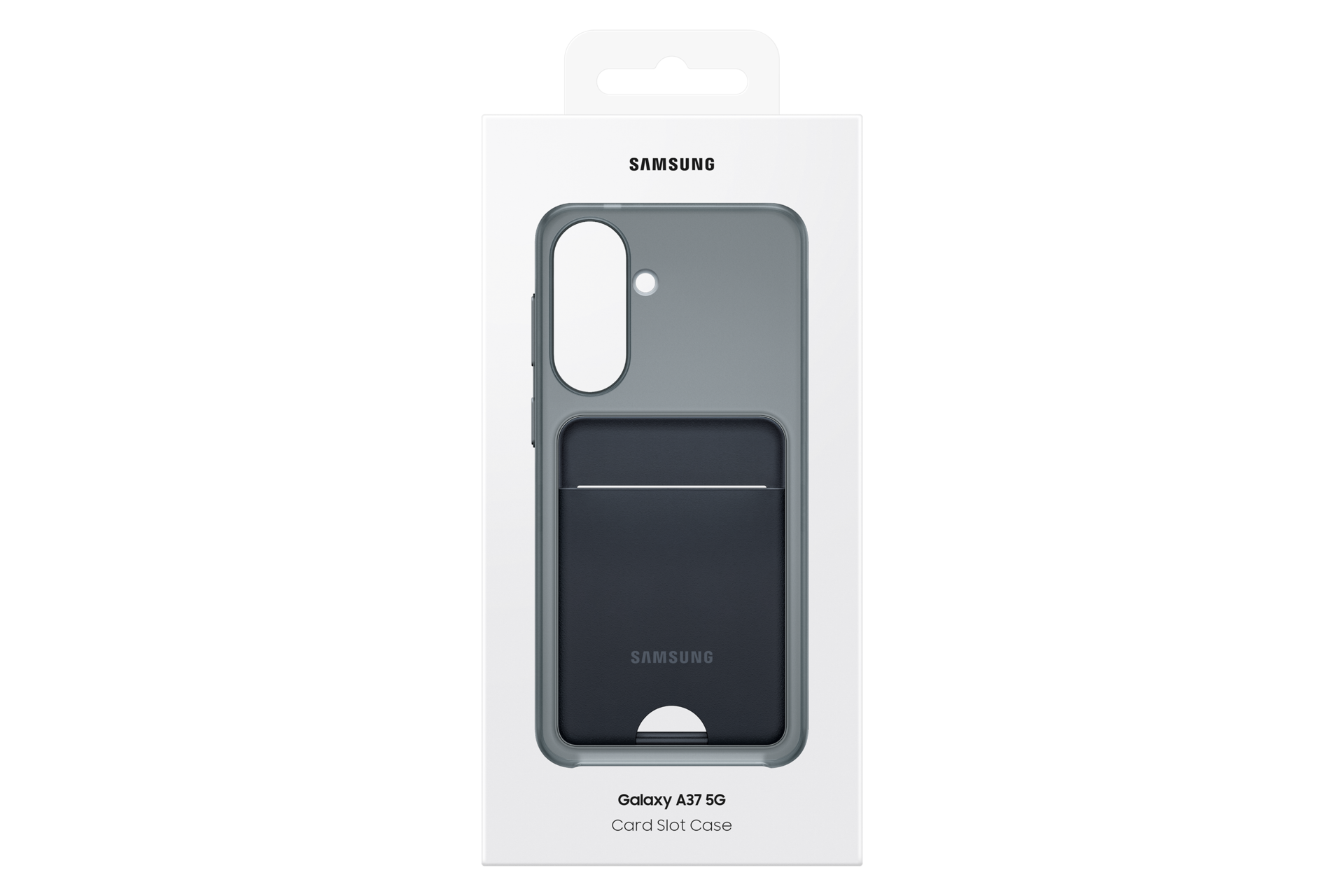 Galaxy A37 5G Card Slot Case Package Black 