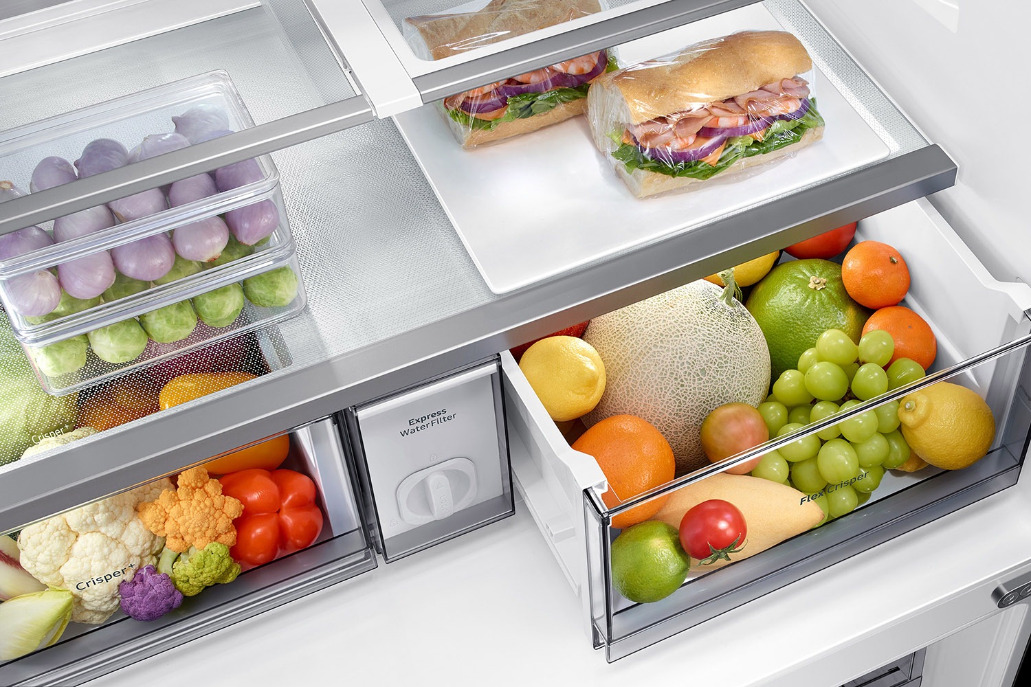 Fresh food storage draw