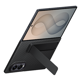 Galaxy Z Fold8 Carbon Standing Case Dynamic Black 