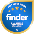 The Finder Consumer Satisfaction Award recognises Australia's favourite brands by giving surveys to thousands of real Australians to understand how they feel about their recent product purchases, and use that information to reward the most popular brands. Samsung has been rated the best in the TV category by scoring the top across the board, whilst also receiving a 100% recommendation rating from its customers.