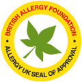 British Allergy Foundation seal of approval