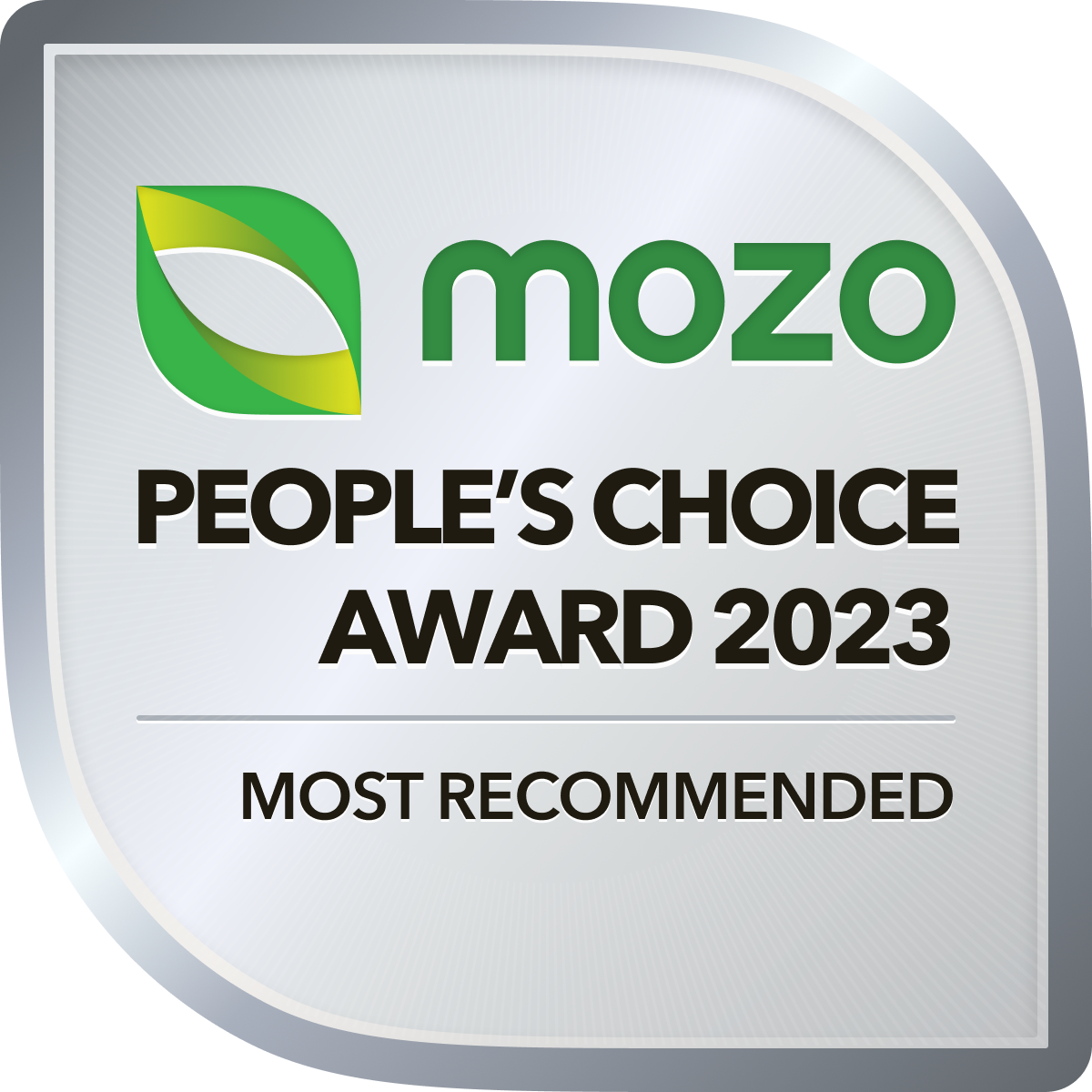 Mozo People's Choice Award  2023 Most Recommended