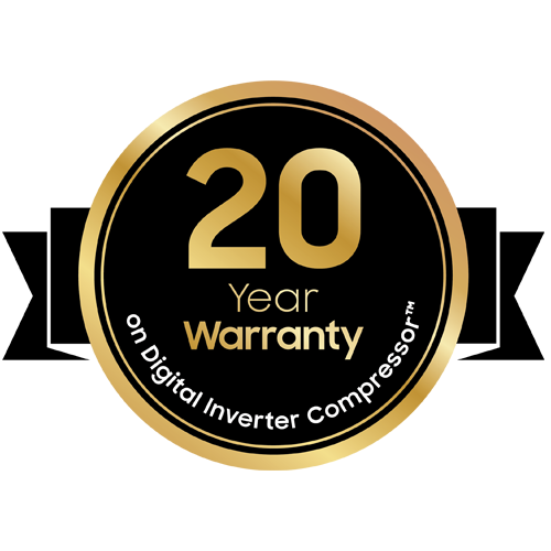 20 Year Compressor Warranty