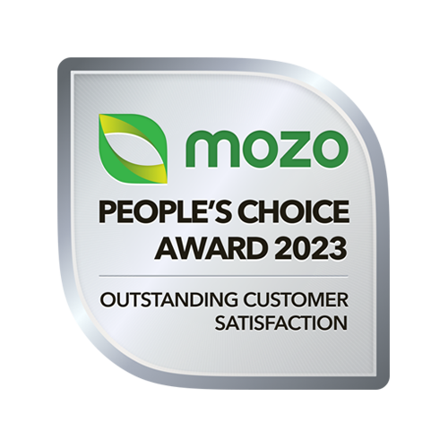 Mozo People's Choice Award  2023 Outstanding Customer Satisfaction