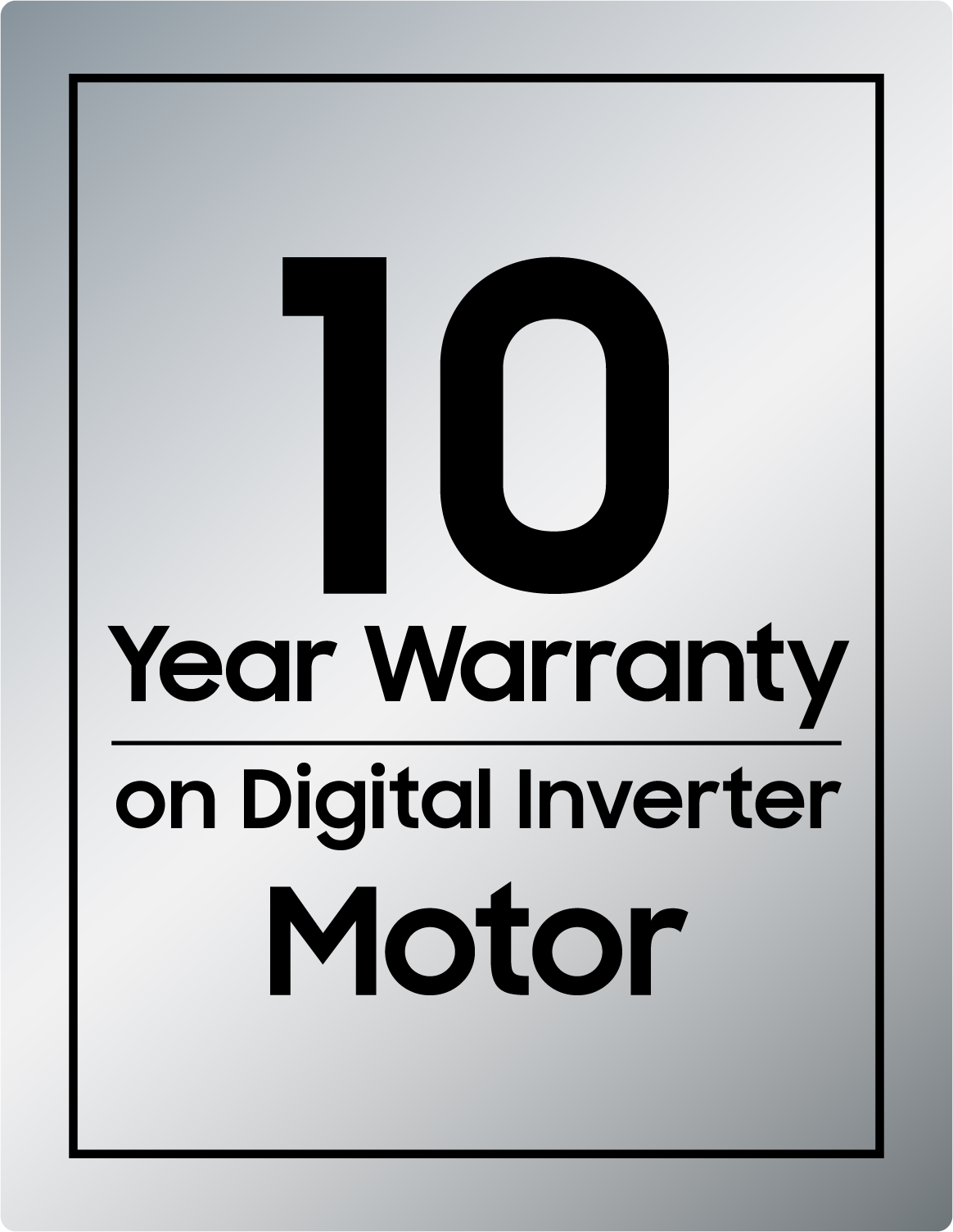 10 year warranty digital inverter