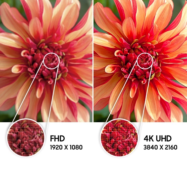 Feel the reality of 4K UHD Resolution