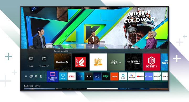 Smart TV 4K UHD Samsung 75” UN75AU8000GCFV