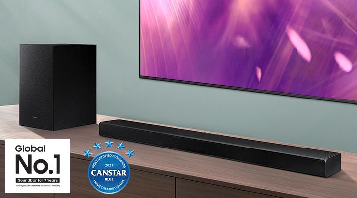 HW-A650 A-Series Soundbar with subwoofer| Samsung AU - Main Image