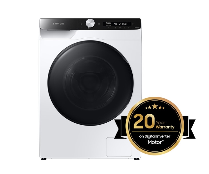Components of the Digital Inverter is shown in detail along with a 20-year warranty tag below.