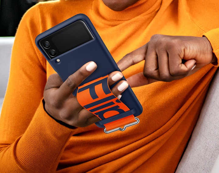 Galaxy Z Flip3 au版 クリーム（訳有り品） 中古】Galaxy Z Flip3 5G