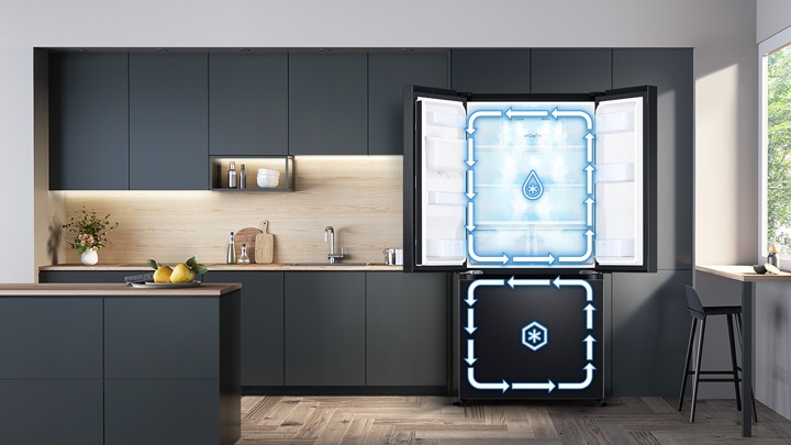 Lock in freshness. Kick out odours.