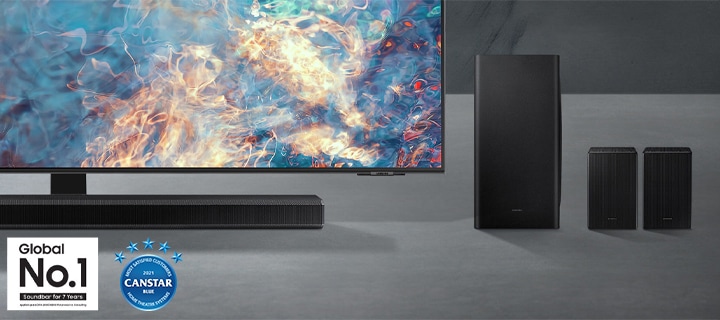 Soundbar for samsung series 7 sale tv