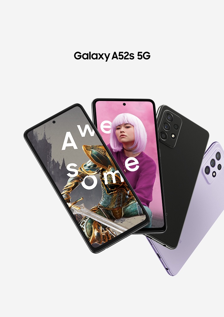 Galaxy A52s 5G New awesome-black 128 GB | Samsung Australia