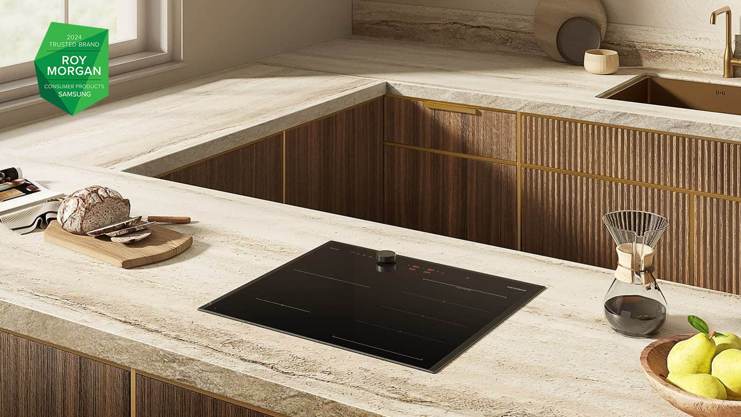 NZ8500BM is installed in the kitchen. It goes well with the modern and luxurious mood.