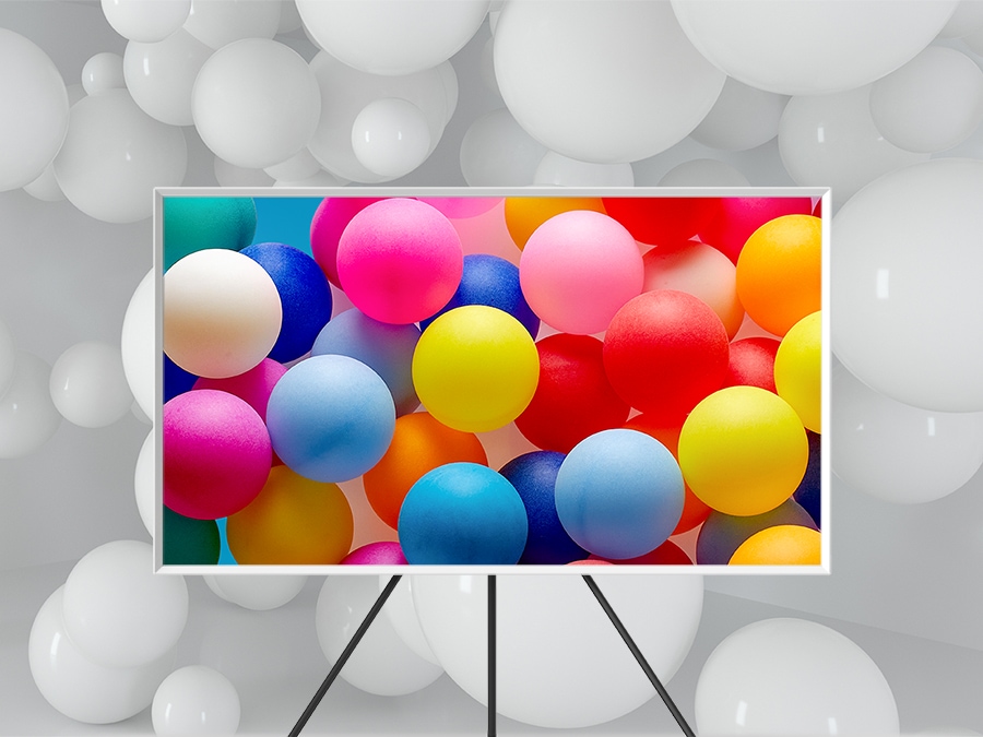 SAMSUNG 65 Class LS03B The Frame QLED 4K Smart TV QN65LS03BAFXZA 