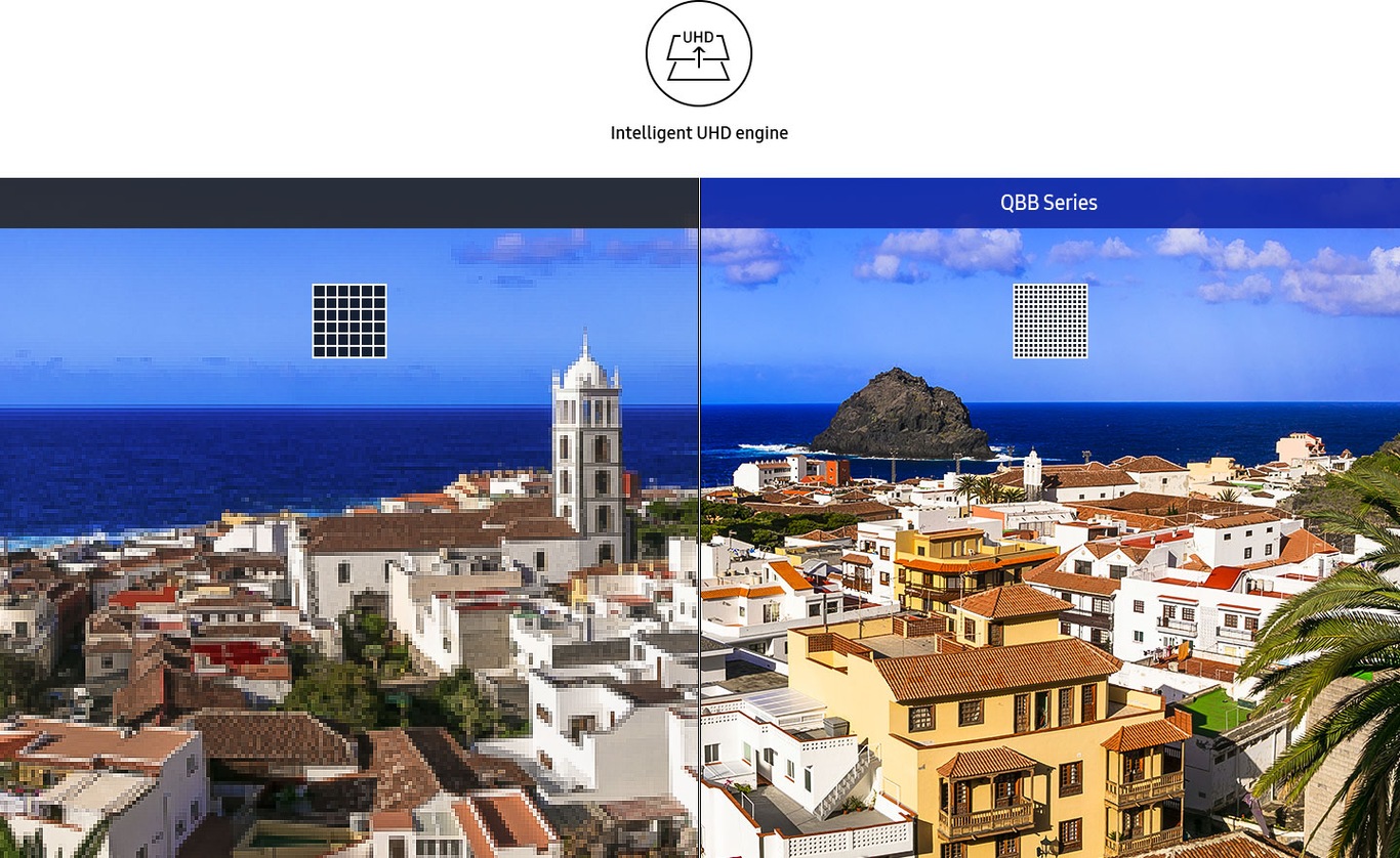 View lifelike shades of color in powerful 4K  