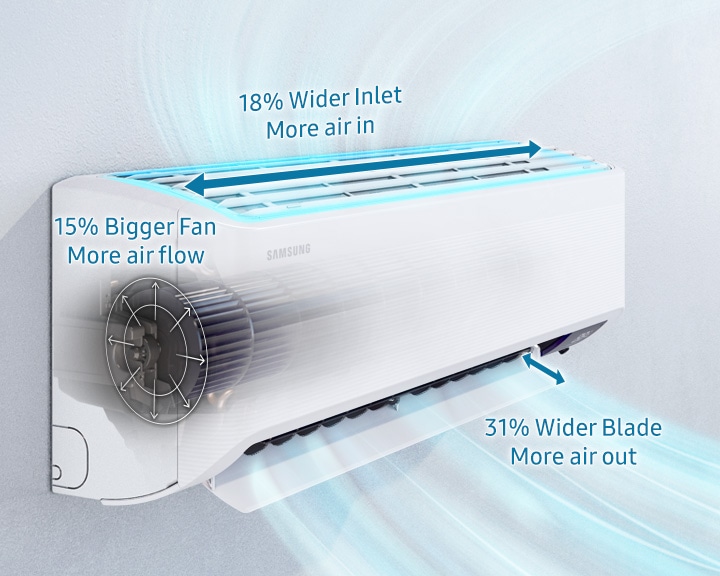 samsung heating and cooling wall unit