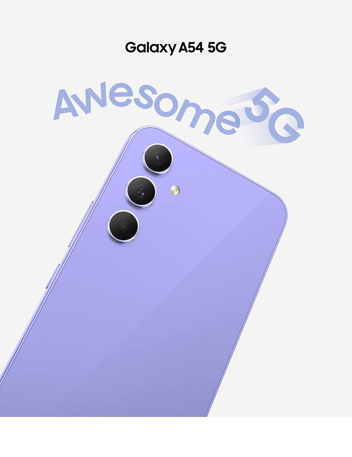 Galaxy A54 5G Awesome Violet 128 GB | Samsung Australia