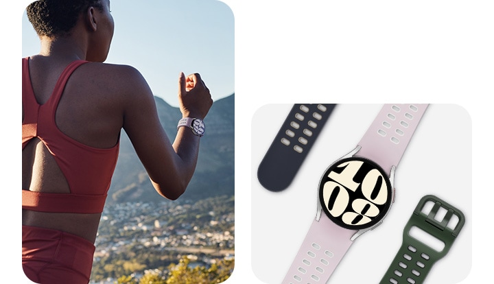 Galaxy Watch6 Extreme Sport Band Lime M L Samsung AU