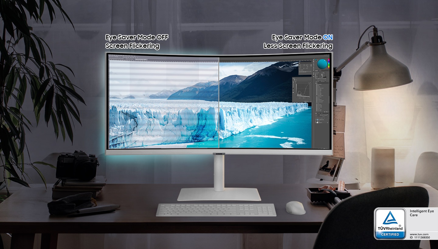 34 ViewFinity S65TC Ultra-WQHD 100Hz AMD FreeSync™ HDR10 Curved Monitor  with Thunderbolt™ 4 and Built-in Speakers