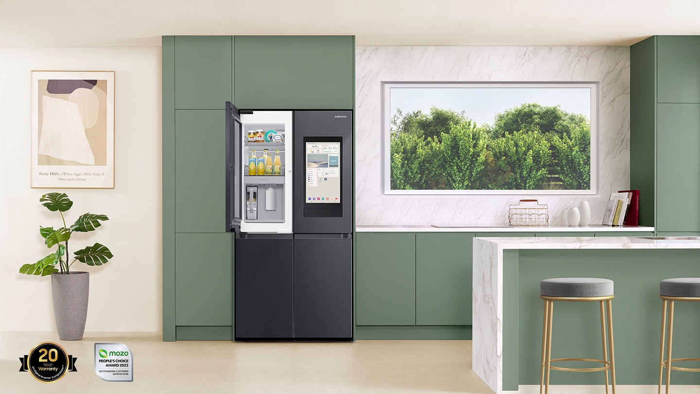 It's more than a fridge. The refrigerator is installed in the Kitchen.