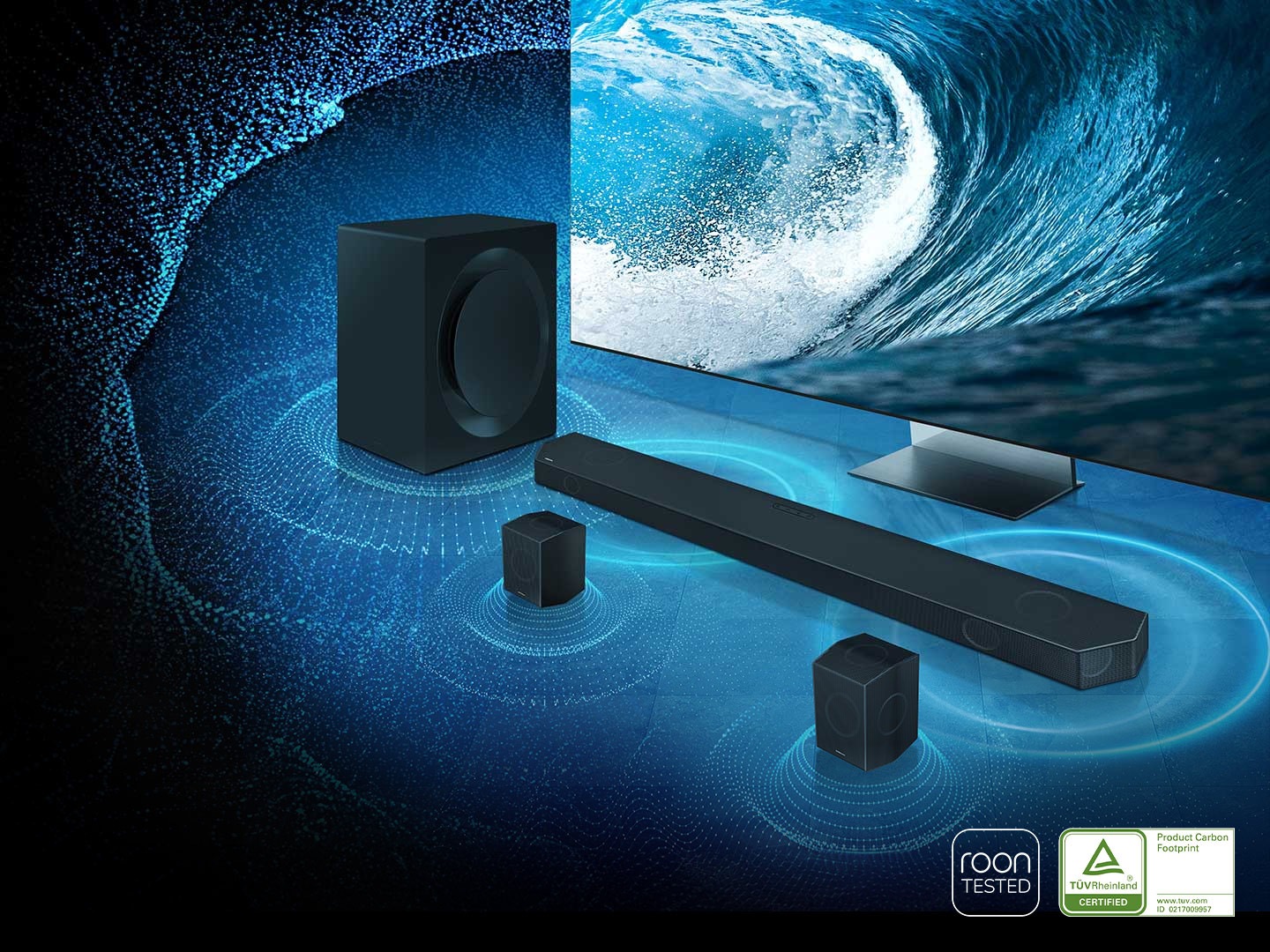 Q-Series Home Theatre Soundbar Q990D