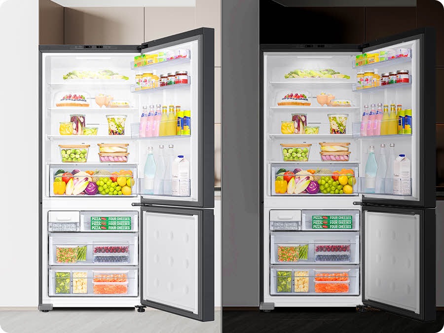 A person is using the SmartThings Mobile App for cooking.