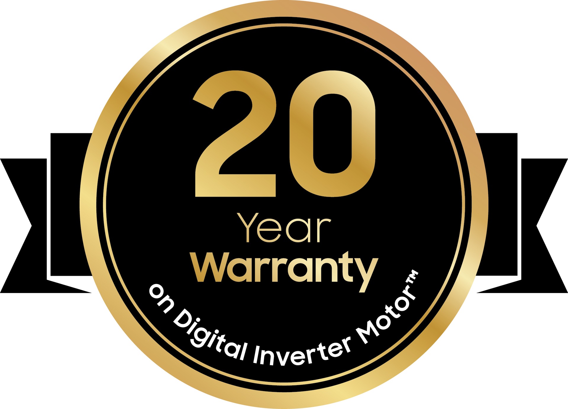 WW6000T has a 20-year warranty on the Digital Inverter Motor.