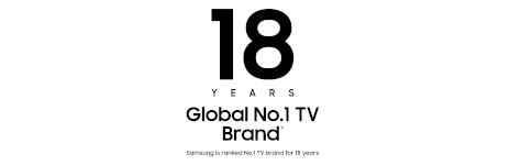 18 Years Global No.1 TV Brand 