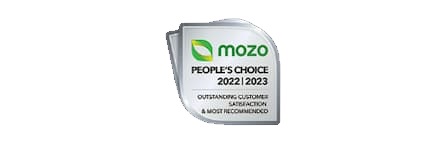 2022-2023 Mozo People Choice Award: Most Recommended & Customer Satisfaction