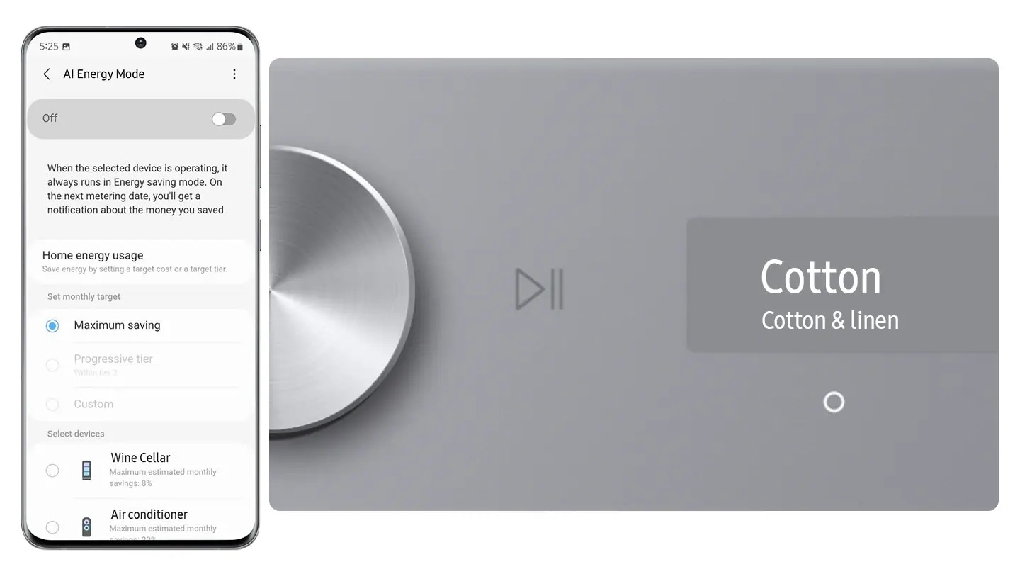 SmartThings AI Energy Mode