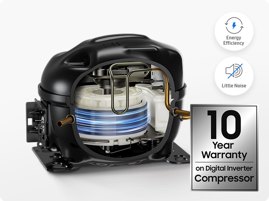 10 Year Compressor Warranty*
