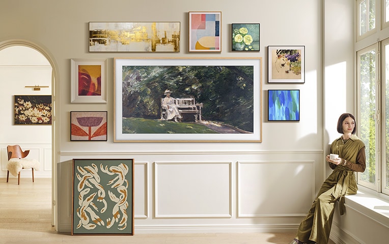 The Frame in living room