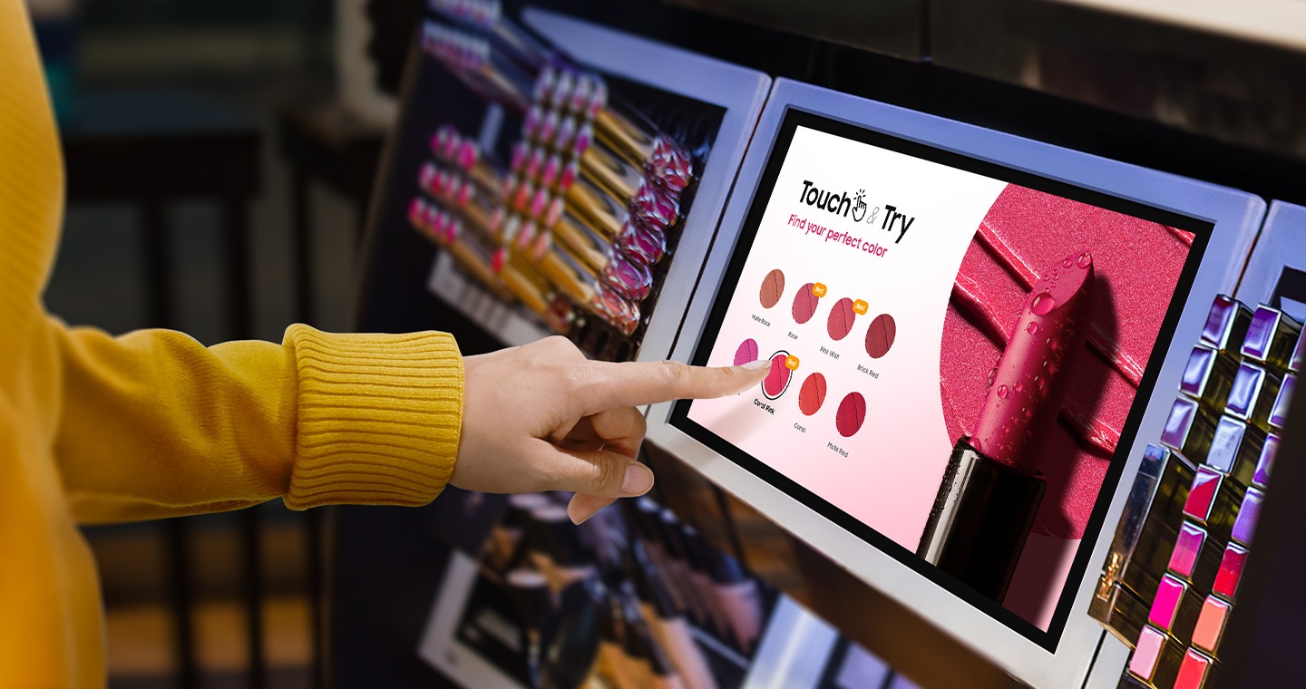 Enable customer connection with touch