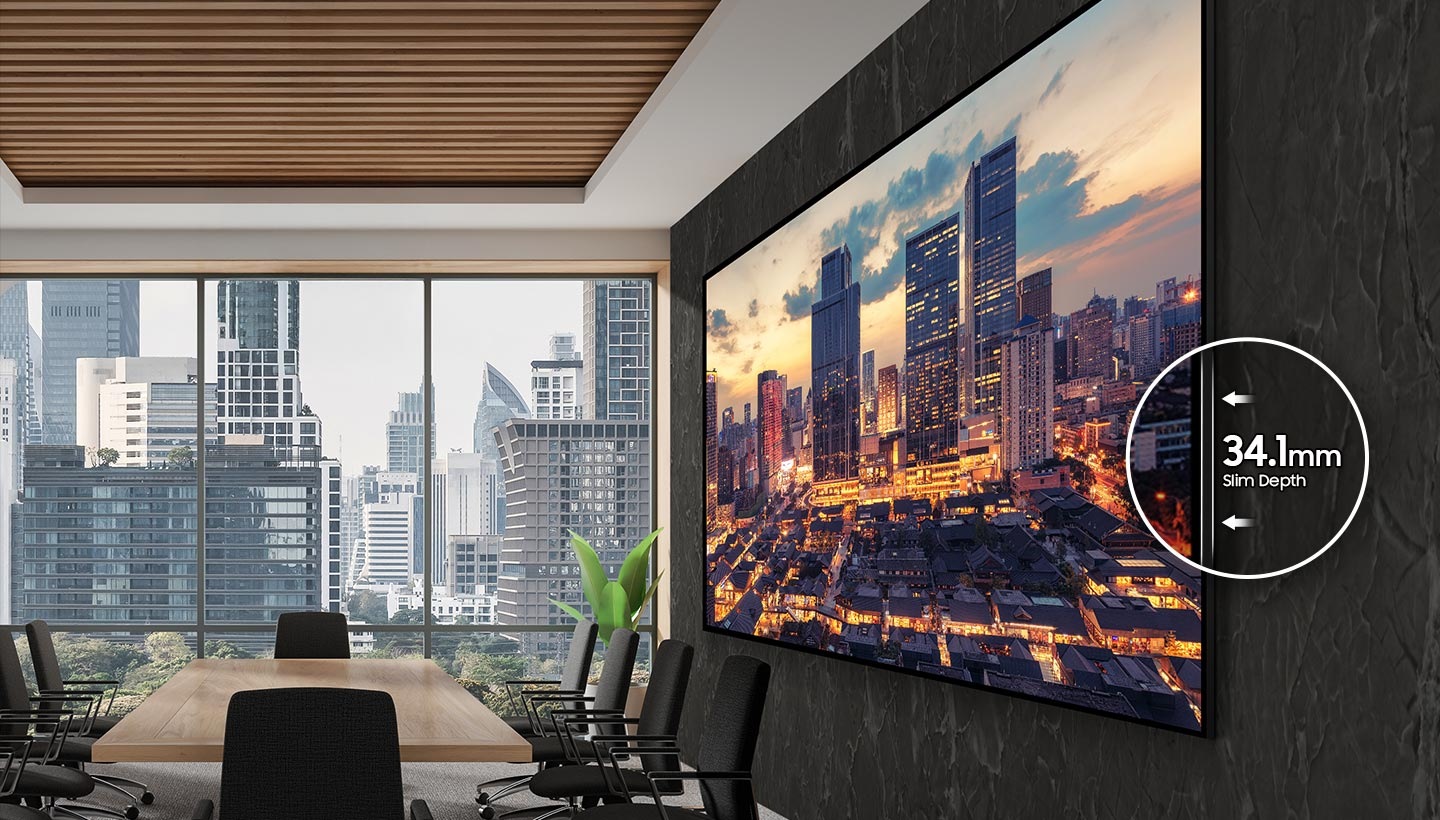 &nbsp;Samsung thinnest design in its class