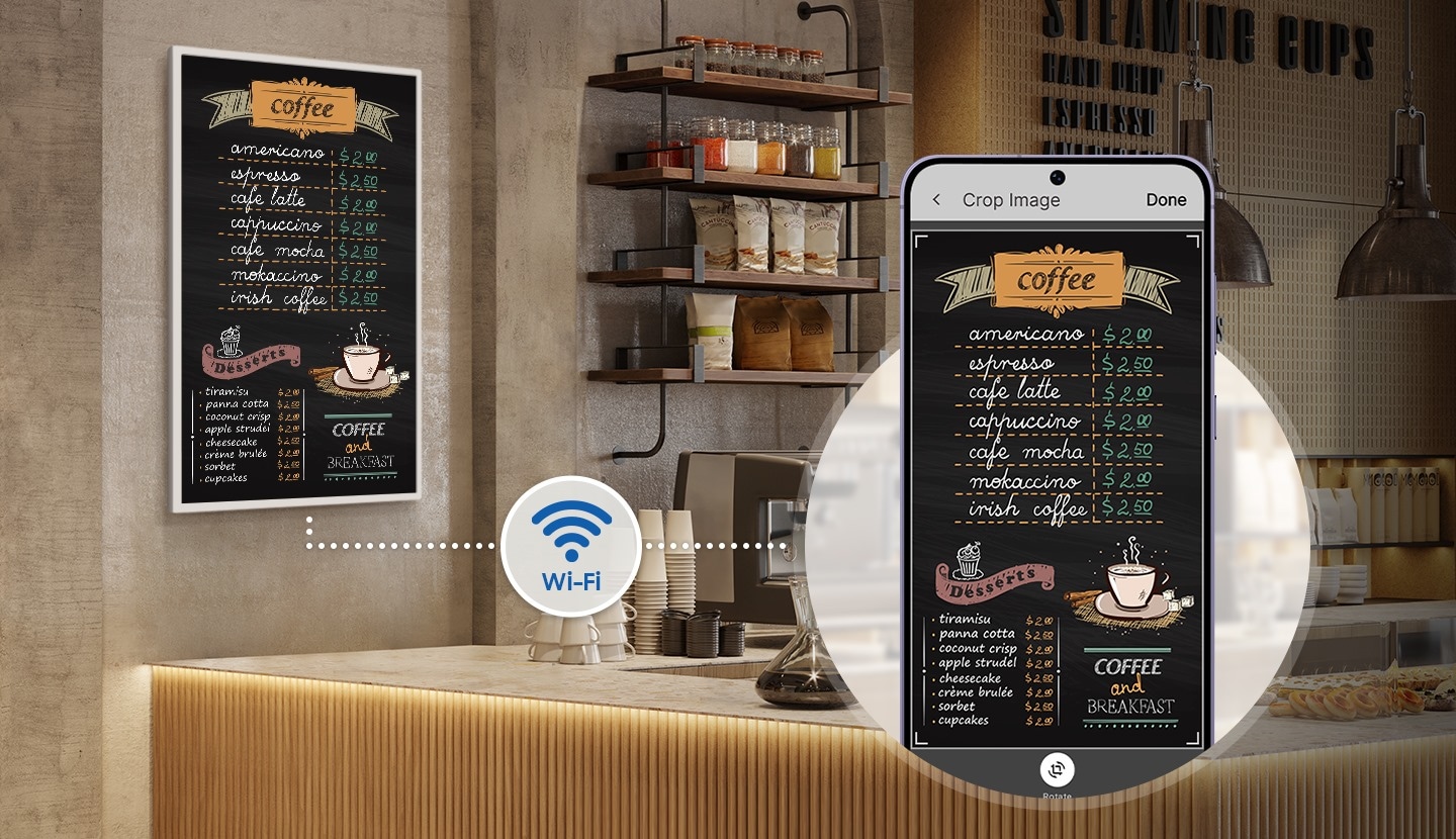 &nbsp;Control content with your personal device